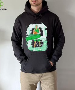 Kristaps Porzingis number 8 Boston Celtics basketball player pose rough hoodie, sweater, longsleeve, shirt v-neck, t-shirt