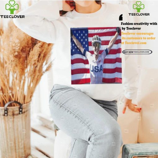 Kristen faulkner launches late solo attack to win 2024 paris olympic t shirts