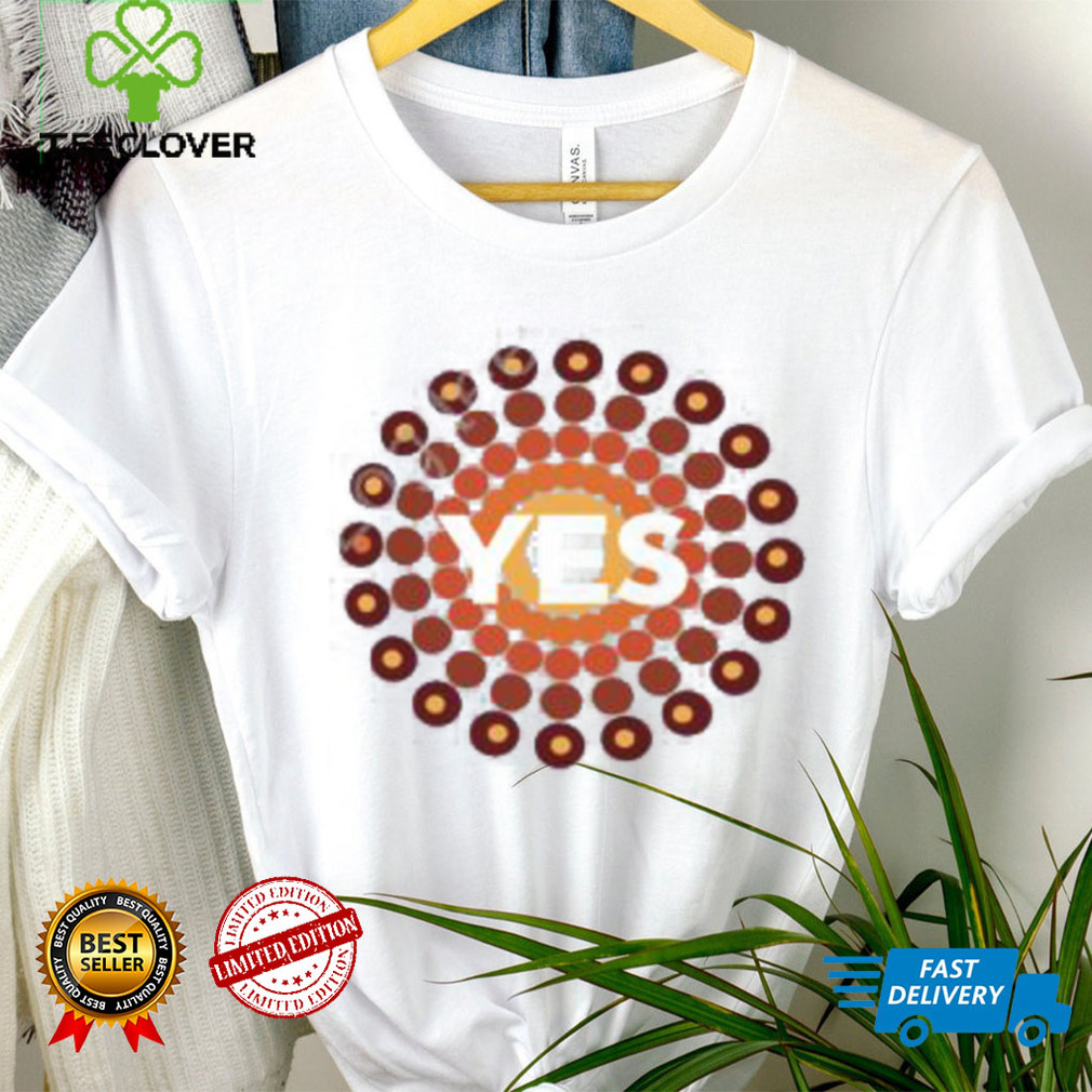Kristyn Haywood Wearing Yes To The Voice To Parliament T Shirt Kristyn Haywood Wearing Yes To The Voice To Parliament T Shirt