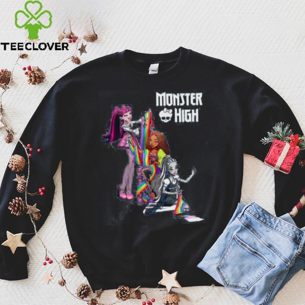 Krolscircus Monster High Pride Hooded Sweatshirtt Krolscircus Monster High Pride Hooded Sweatshirtt