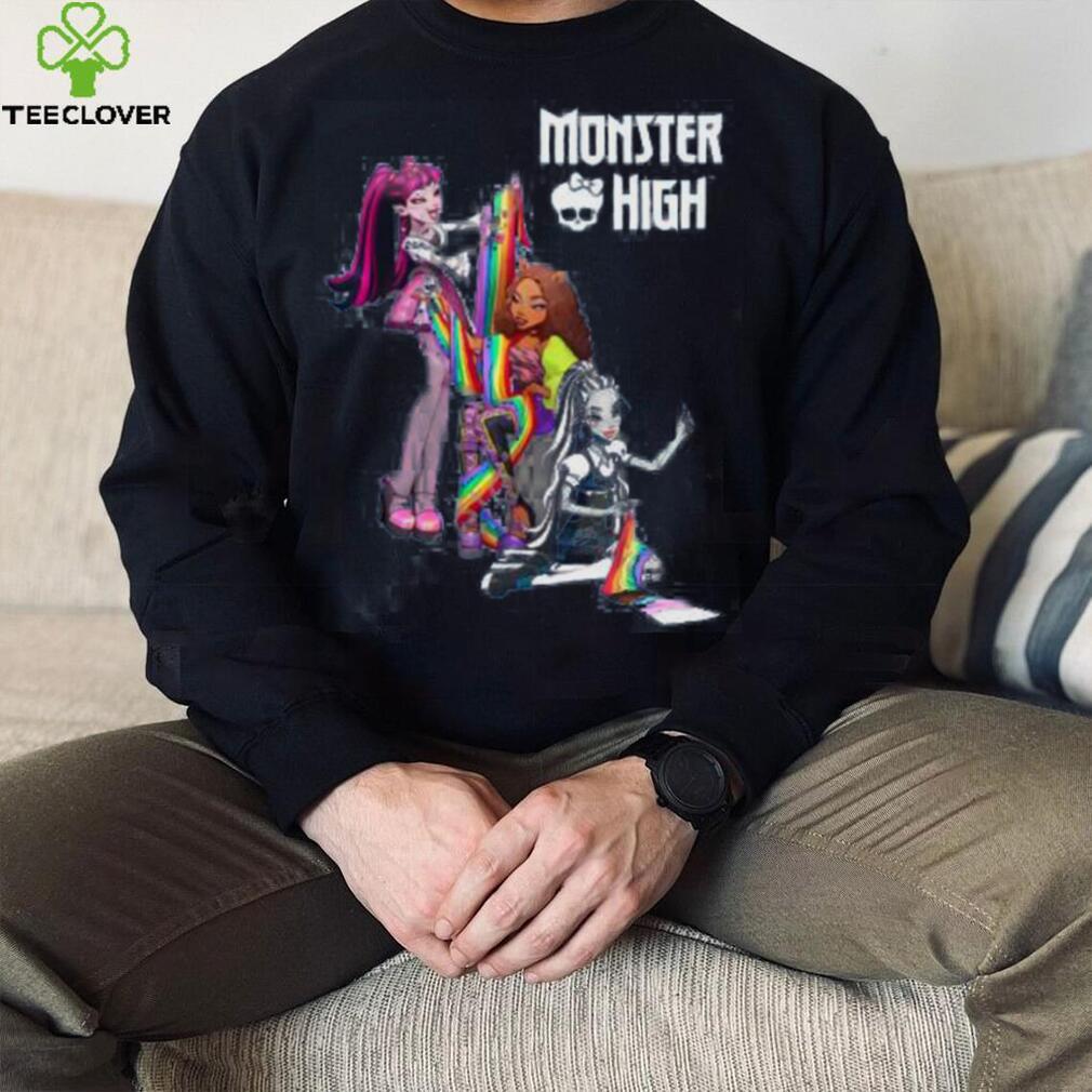Krolscircus Monster High Pride Hooded Sweatshirtt Krolscircus Monster High Pride Hooded Sweatshirtt