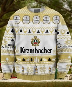 Krombacher Beer Print Christmas Sweater