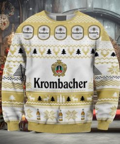 Krombacher Beer Print Christmas Sweater