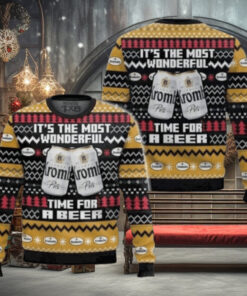 Krombacher It’s The Most Wonderful Time For A Beer Ugly Christmas Sweater