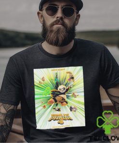 Kung Fu Panda 4 Characters Textless Poster Logo Two Sides T Shirt 2 Kung Fu Panda 4 Characters Textless Poster Logo Two Sides T Shirt
