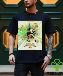 Kung Fu Panda 4 Characters Textless Poster Logo Two Sides T Shirt 3 Kung Fu Panda 4 Characters Textless Poster Logo Two Sides T Shirt