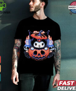 Kuromi in a jack o lantern cute little pumpkin Halloween shirt