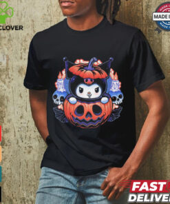 Kuromi in a jack o lantern cute little pumpkin Halloween shirt