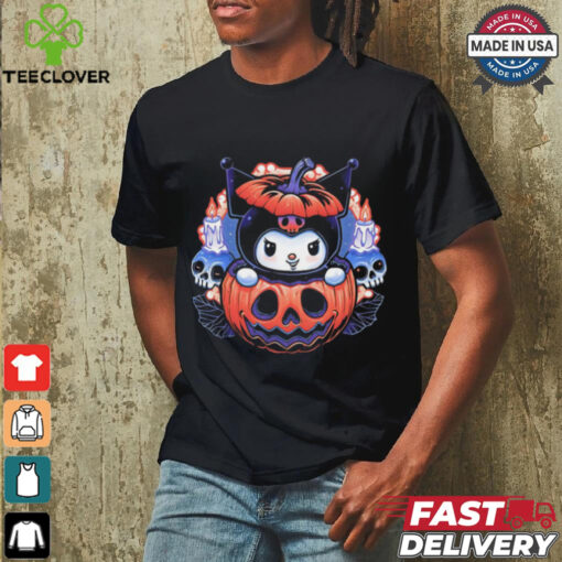 Kuromi in a jack o lantern cute little pumpkin Halloween shirt