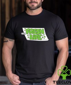 Kush fresh life green funny text shirt 2 Kush fresh life green funny text shirt