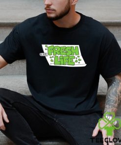 Kush fresh life green funny text shirt 3 Kush fresh life green funny text shirt