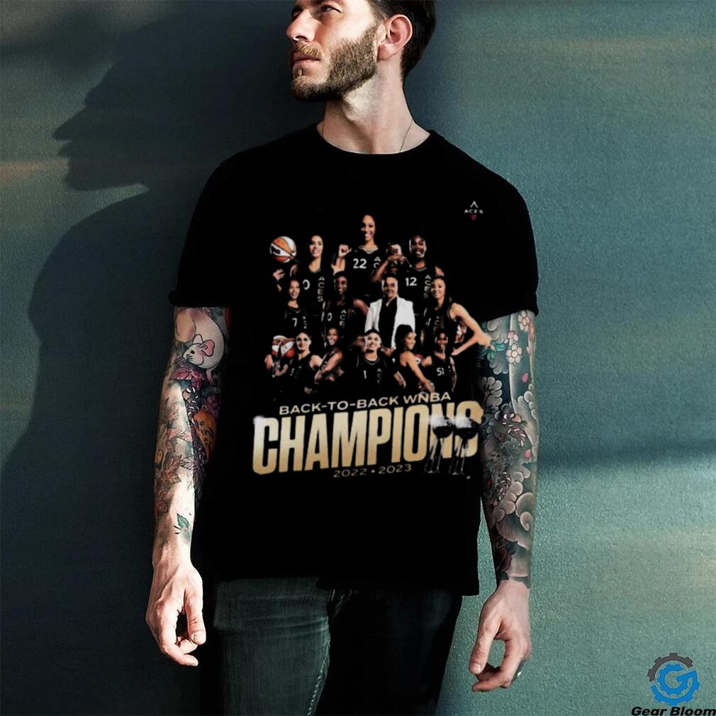 The las vegas aces win their second straight wnba championship shirt The las vegas aces win their second straight wnba championship shirt