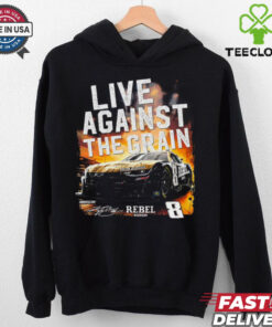 Kyle Busch Richard Childress Racing Team Collection Black #8 Rebel Live Against The Grain T Shirt