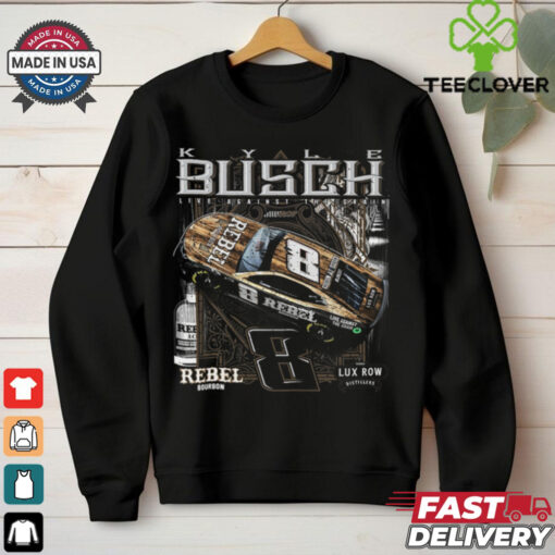 Kyle Busch Richard Childress Racing Team Collection Black #8 Rebel T Shirt