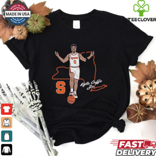 Kyle Cuffe Jr. Syracuse Men’s Basketball State map shirt