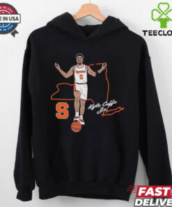 Kyle Cuffe Jr. Syracuse Men’s Basketball State map shirt