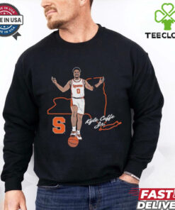 Kyle Cuffe Jr. Syracuse Men’s Basketball State map shirt