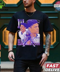 Kyle Hamilton Baltimore Ravens portrait vintage shirt