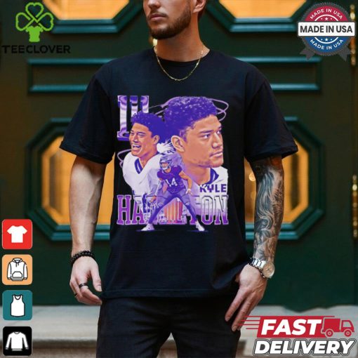 Kyle Hamilton Baltimore Ravens portrait vintage shirt