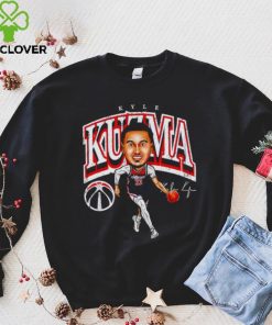 Kyle Kuzma Washington Wizards cartoon baseball hoodie, sweater, longsleeve, shirt v-neck, t-shirt