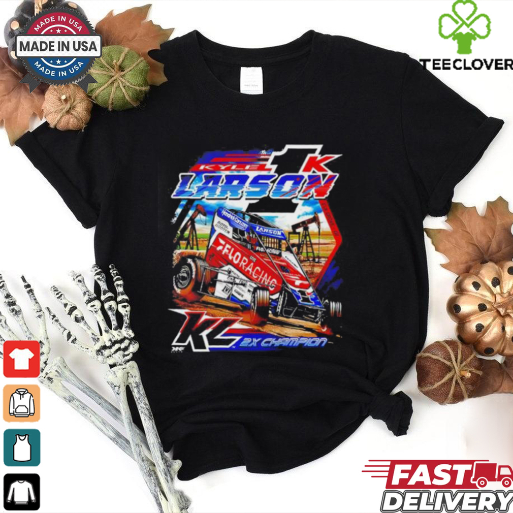 Kyle Larson 2025 Chili Bowl Pole Dash Two Sides shirt Kyle Larson 2025 Chili Bowl Pole Dash Two Sides shirt