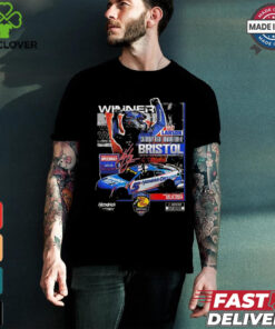 Kyle Larson Checkered Flag Sports 2024 Bass Pro Shops Night Race Winner T shirt