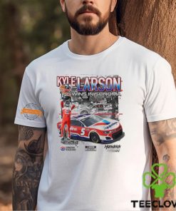 Kyle Larson Checkered Flag Sports 2024 Toyota Save Mart 350 Race Winner T Shirt