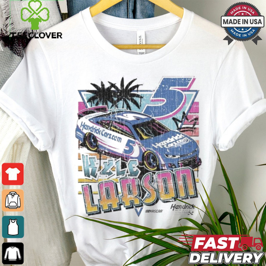 Kyle Larson Hendrick Motorsports Team Hendrickcars.com Car Shirt Kyle Larson Hendrick Motorsports Team Hendrickcars.com Car Shirt