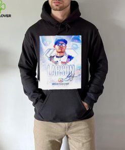 Kyle Larson Nascar 75 greatest drivers signature poster shirt