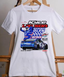 Kyle Larson wins at the Glen 5 wins racing car shirt