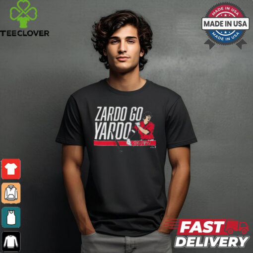 Kyle Manzardo Zardo Go Yardo Cleveland Guardians MLB Signature t shirt