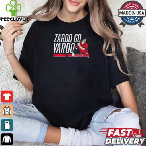 Kyle Manzardo Zardo Go Yardo Cleveland Guardians MLB Signature t shirt