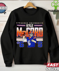 Kyle McCord Syracuse Orange caricature shirt