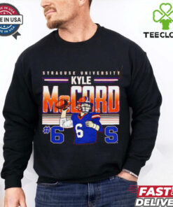 Kyle McCord Syracuse Orange caricature shirt