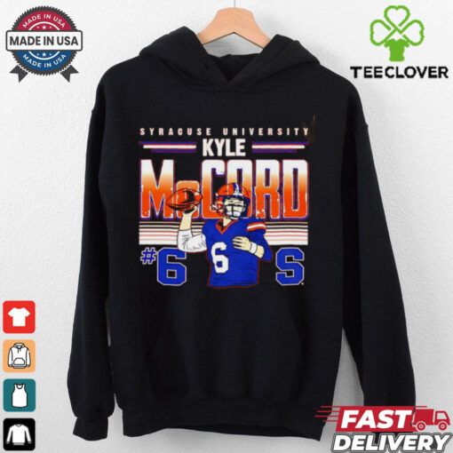 Kyle McCord Syracuse Orange caricature shirt