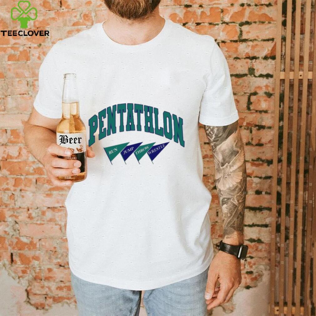Kyle Merber Pentathlon Run Jump Throw Wrestle Shirt Kyle Merber Pentathlon Run Jump Throw Wrestle Shirt