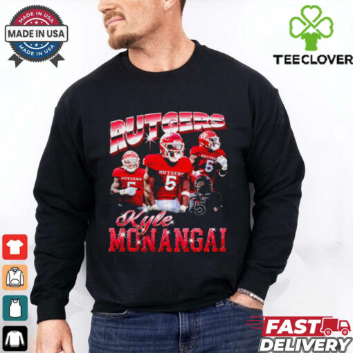 Kyle Monangai Rutgers Scarlet Knights vintage shirt