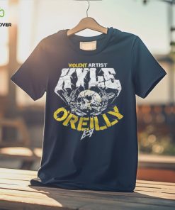 Kyle O'Reilly Violent Artist skull T hoodie, sweater, longsleeve, shirt v-neck, t-shirt t hoodie, sweater, longsleeve, shirt v-neck, t-shirt