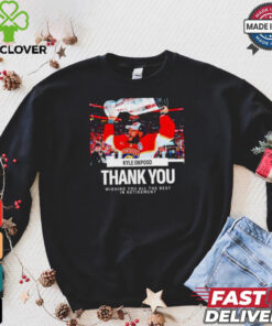 Kyle Okposo thank you wishing you all the best in retirement shirt