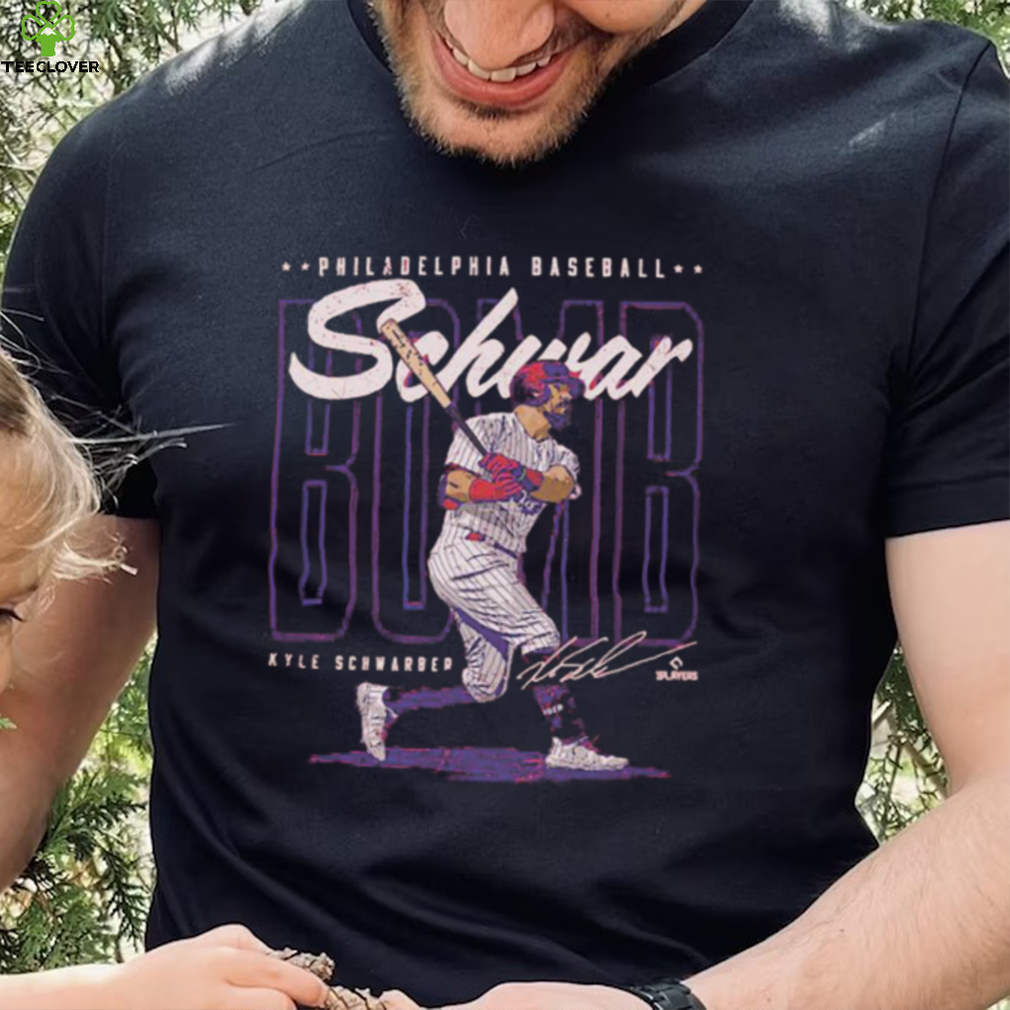 Phillies Kyle Schwarber schwarbomb shirt - Guineashirt Premium ™ LLC