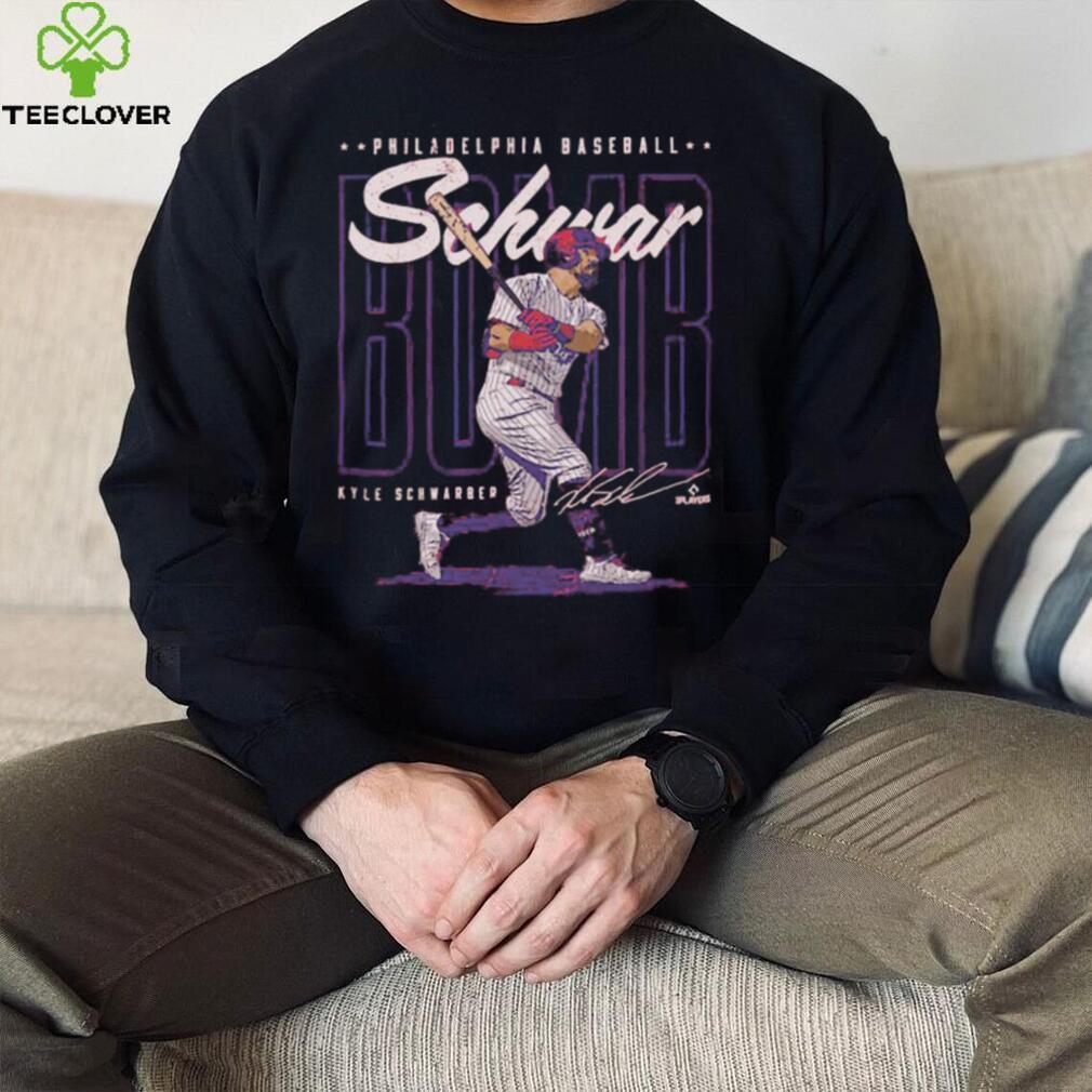 Kyle Schwarber Philadelphia Phillies Schwarbomb Signature Shirt