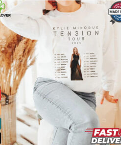 Kylie Minogue Tension Tour 2025 Hoodie T Shirt