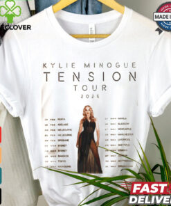 Kylie Minogue Tension Tour 2025 Hoodie T Shirt