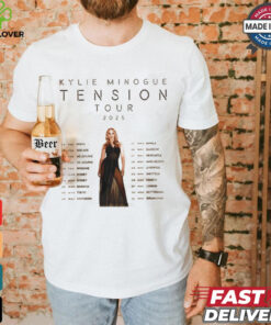 Kylie Minogue Tension Tour 2025 Hoodie T Shirt