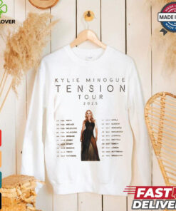 Kylie Minogue Tension Tour 2025 Hoodie T Shirt