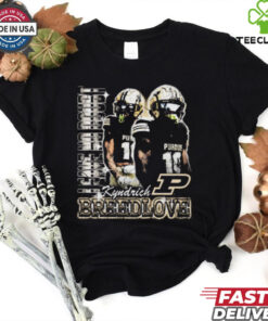 Kyndrich Breedlove Leave No Doubt Purdue Boilermakers 90s Graphic t shirt