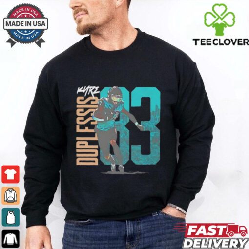 Kyre Duplessis #83 Coastal Carolina Chanticleers graphic shirt