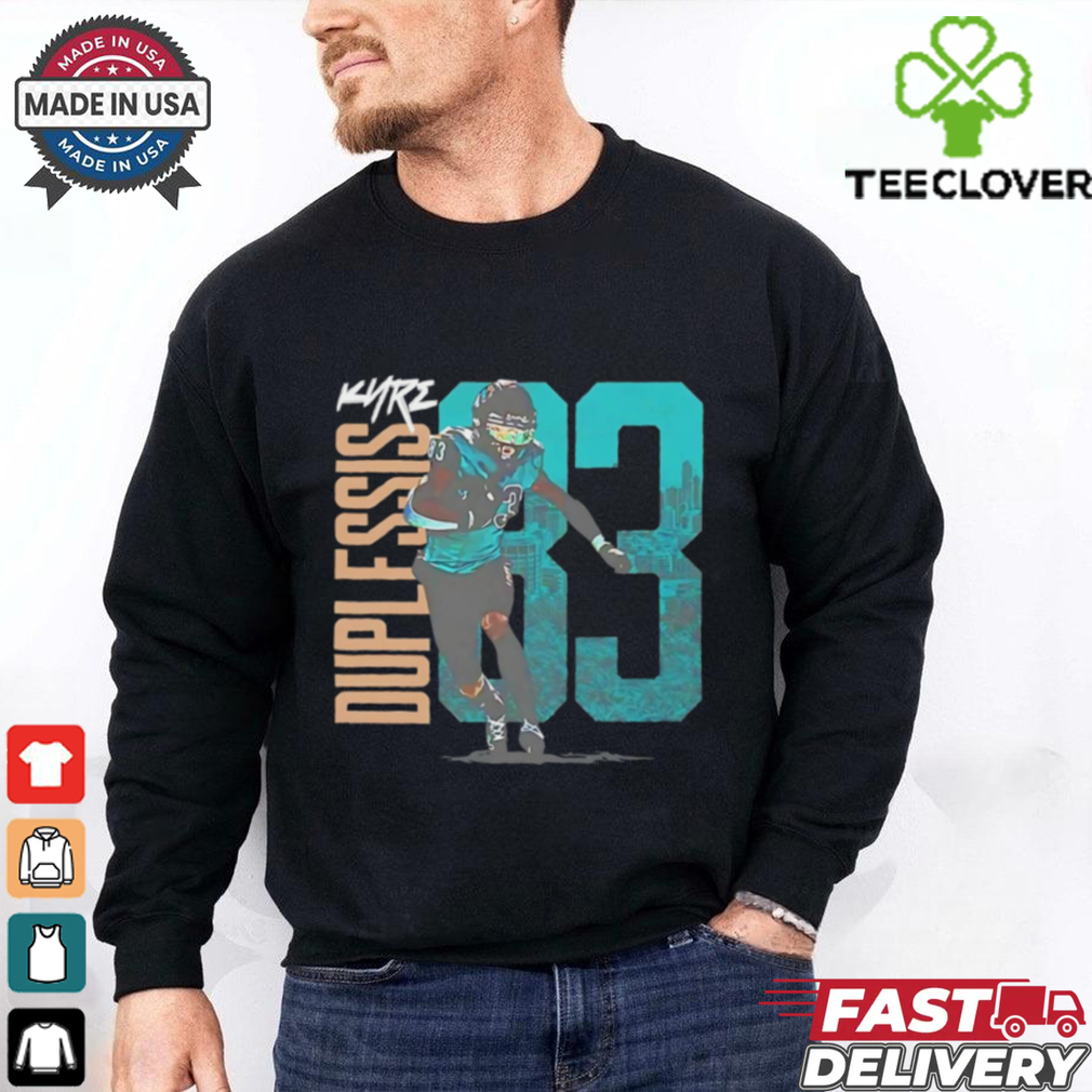 Kyre Duplessis #83 Coastal Carolina Chanticleers graphic shirt Kyre Duplessis #83 Coastal Carolina Chanticleers graphic shirt