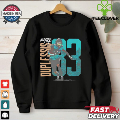 Kyre Duplessis #83 Coastal Carolina Chanticleers graphic shirt
