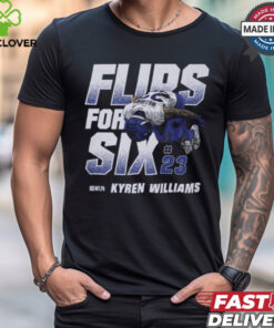 Kyren Williams #23 Los Angeles Rams NFL Flip For Six t hoodie, sweater, longsleeve, shirt v-neck, t-shirt